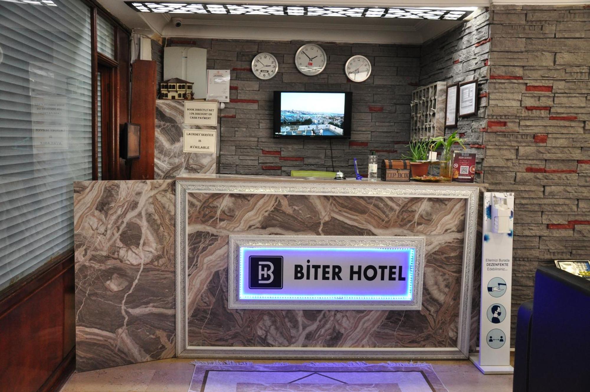 Biter Hotel Стамбул Экстерьер фото
